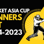 Cricket Asia Cup Winners List from 1984 to 2023