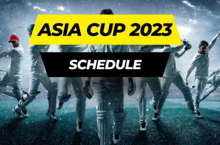 Cricket Asia Cup Match Schedule 2023